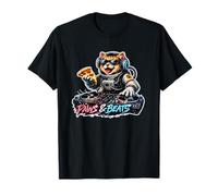 Paws & Beats DJ Cat, Ambiance de fête pour Les Amateurs de Musique T-Shirt
