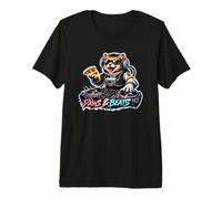 Paws & Beats DJ Cat, Ambiance de fête pour Les Amateurs de Musique T-Shirt Haut de Gamme