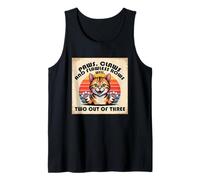 Paws Claws and Flawless Rows Well Two Out of Three Débardeur