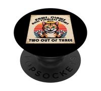 Paws Claws and Flawless Rows Well Two Out of Three PopSockets PopGrip Adhésif