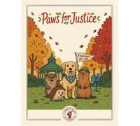 Paws for Justice: A Civil Rights Coloring Book: Color the World You Want: A Coloring Book About Voting, Fairness & Good Neighbors