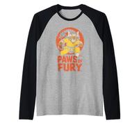 Paws of Fury Parodie de karaté pour enfant Arts martiaux Manche Raglan