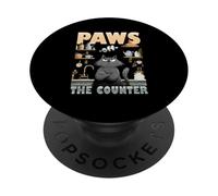 Paws Off The Counter PopSockets PopGrip Adhésif
