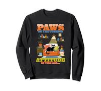 Paws on The Cushion Attitude in The air Sweatshirt