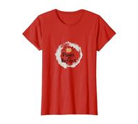 Paws & Reflect: Citation inspirante pour Les Amoureux des Chats T-Shirt, Femme, Rouge, S