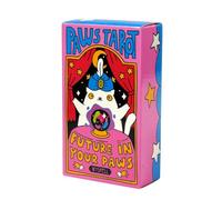 Paws Tarot, Fortune Telling Cards, Animal Tarot Deck, Beginner Tarot Set, Cute Tarot Cards, Spiritual Card Deck, Tarot Divination Tools, Tarot Reading Set, Oracle Card Deck