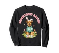 Pawsitively Easter Terrier Oreilles de Lapin Œufs Mignons Printemps Chiot Sweatshirt