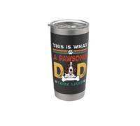 Pawsome Dad Look Likes English Springer Spaniel Dog Dad Gobelet isotherme en acier inoxydable double paroi
