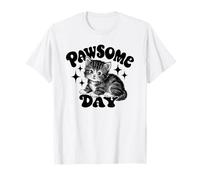 Pawsome Day - Chat Amusant - Citation de Chaton T-Shirt