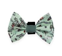Pawsome Paws Boutique 100 Aker Woods Disney Nœud Papillon pour Chien Tissu Oxford Fermeture Facile pour Chien Élégant