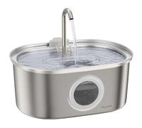 PawsPik Fontaine pour chat en acier inoxydable SS-01 3067,4 g