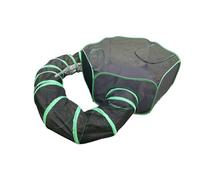 Pawtenda Enclos d'extérieur pour chats d'intérieur - Tentes portables pour l'extérieur - Parc pour chat fermé avec tunnel, tentes pour animaux de compagnie pour chats, lapins, chiots et autres petits