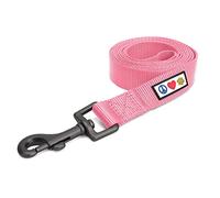 Pawtitas Laisse pour Chien De 1,8 M Solide Couleur Unie Laisse pour Chiot Laisse pour Grand Chien Laisse Supplémentaire pour Chien Laisse Chien Moyen Laisse Millénaire Rose