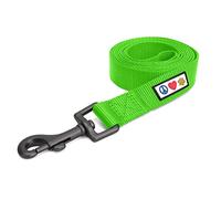 Pawtitas Laisse pour Chien De 1,8 M Solide Couleur Unie Laisse pour Chiot Laisse pour Grand Chien Laisse Supplémentaire pour Chien Laisse Chien Moyen Laisse Vert