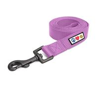 Pawtitas Laisse pour Chien De 1,8 M Solide Couleur Unie Laisse pour Chiot Laisse pour Grand Chien Laisse Supplémentaire pour Chien Laisse Chien Moyen Laisse Violet Orchidée
