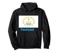 Pawtucket Rhode Island Drapeau USA Souvenir Sweat à Capuche