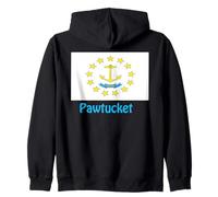 Pawtucket Rhode Island Drapeau USA Souvenir Sweat à Capuche