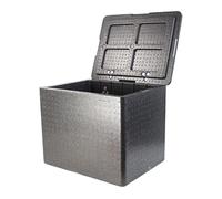 PawwJoy Boîte d'expédition alimentaire réutilisable en mousse isotherme pour livraisons, plusieurs tailles, sac de transport thermique pour l'extérieur, le camping, le bureau - 43 L