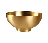 PawwJoy Bol décoratif en laiton - Ustensile de prière bouddhiste - Récipient créatif pour la décoration de la maison ou du bureau - Petit format