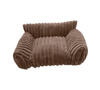 PawwJoy Canapé-lit antidérapant pour animal de compagnie - Pour chaton, chats et petits chiens - 50 x 40 x 20 cm - Kaki