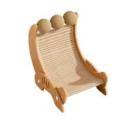 PawwJoy Chaise en sisal pour chat - Avec griffoir - Protection de meubles - Pour chien et chaton - Griffes - 45 x 34 x 45 cm