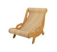 PawwJoy Chaise longue en sisal pour chat - Griffoir - Jouet de protection pour animaux domestiques - Chaise longue pour chats et chiots