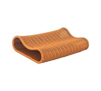 PawwJoy Coussin de sauna, repose-nuque en imitation rotin respirant tissé pour spa hammam 50 x 32 x 12 cm