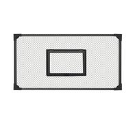 PawwJoy Couvercle Magnétique pour Aquarium, Filet Anti-Saut à Monter Soi-Même, Protection en Maille Noir Empêche Les Poissons de Sauter et Les Chats d'Entrer, Kit de Remplacement- 80x40cm