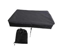 PawwJoy Housse imperméable en tissu Oxford résistant aux intempéries pour équipement de ferme, pelouse, arrière-cour, 65,8 x 65,8 x 5 cm