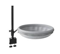 PawwJoy Lit de bureau pour chat réglable en hauteur avec rotation à 360 ° pour bureau, support de serrage surélevé pour table d'appoint, salle d'étude, tissu en maille