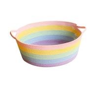 PawwJoy Lit pour chat tissé à la main - Protection portable - Griffoir pour chat d'intérieur - Repose été - M