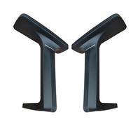 PawwJoy Lot de 2 accoudoirs de chaise de bureau verticaux légers et élégants pour chaises de bureau de jeu en maille 27 x 6 cm