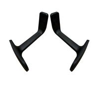 PawwJoy Lot de 2 accoudoirs de rechange pour chaise de bureau, facile à installer, matériau PP, accessoires universels pour chaise d'ordinateur de jeu, 24 x 29 x 8 cm