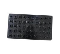 PawwJoy Plantoir à semis avec poignée pour planter des graines et des bulbes, outil d'espacement de graines de jardin pour plateaux de semis - 50 trous