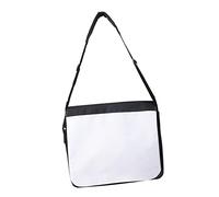 PawwJoy Sac de sublimation réutilisable, portable, imprimable, sac d'épicerie pour personnalisation en tissu Oxford 20 x 21 cm