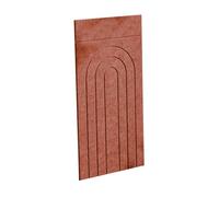 PawwJoy Tapis à griffer mural vertical en feutre avec ruban adhésif à monter soi-même, multi-usages, pour canapé, canapé, 30 x 60 cm, marron