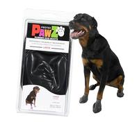 PAWZ Chaussette Noire Protection pour Coussinets de Chien L n°6 Boite de 12