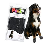 PAWZ Chaussette Noire Protection pour Coussinets de Chien XL n°7 Boite de 12