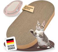 PAWZONE Carton interchangeable pour griffoir - Carton à gratter XXL interchangeable de qualité supérieure - Utilisable des deux côtés - Accessoires pour chats - Tapis à gratter - Accessoires pour chat