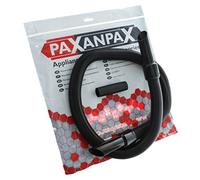 Paxanpax 35-UN-97 Tuyau d'Extension Universel en Plastique pour Aspirateur, Tuyau Aspiration Noir 32 mm