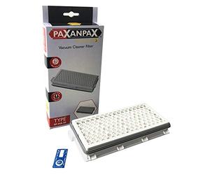Paxanpax PFC1060 Filtre anti-allergique avec indicateur de timestrip pour Miele SF-HA50 9616280, S4000, S5000, S6000, S8000, Blanc