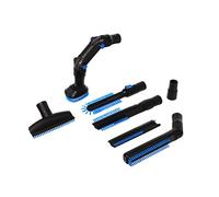 Paxanpax PFC942, Lot de 8 Accessoires pour aspirateurs 32 mm ou 35 mm, Gris/Bleu