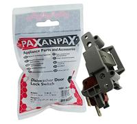 Paxanpax PLD1063 Ensemble de verrouillage de porte compatible Ariston LD, LI, LV; Hotpoint BCI, BFI, BFQ, BFT, BFV, BFZ, DW; Indesit IDE, IDL Series