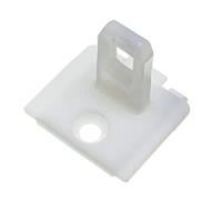Paxanpax PLD1860 Loquet de porte en plastique blanc compatible avec Hoover Candy, CC, GOC, GODC, GODV, COV, Hoover HHKR, HNC, HNV, VHC, VHV Series