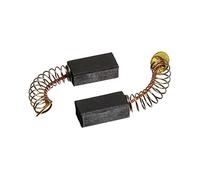 Paxanpax PSE013 Lot de 2 balais de charbon compatibles avec perceuse, tournevis, scie circulaire, raboteuse, ponceuse, marteau moteur (5 mm x 8 mm x 17 mm)