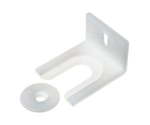 Paxanpax Support de fixation coulissant pour porte de réfrigérateur/congélateur intégré compatible avec AEG, Electrolux, Zanussi, multi-modèle, 53-EL-69C