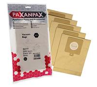 Paxanpax VB215, Lot de 5 Sacs en Papier compatibles pour Electrolux 'E59' Powerlite, Z3318, Z3319, Smart Boss Z3300 Series Marron