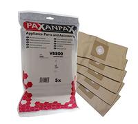 Paxanpax VB800 Lot de 5 Sacs en Papier compatibles pour Kirby Heritage 2, Legend 1&2, Generation 3, 4, 5 & 6, 2000 G2000, 2001 G2001, Ultimate G, Diamond, Sentria Pre 2009