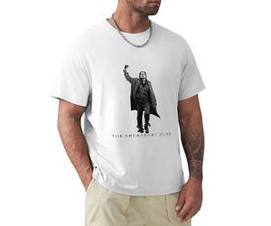 PAXINROU Breakfast Club Vintage John Bender T-Shirt White S