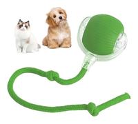 PAXLBF Interactive Cat Toys Rolling Ball, Interactive Dog Cat Smart Ball Toy, Motion Activated Automatic Moving Ball Toy, Electric Cat Toy Ball Rechargeable(Green)